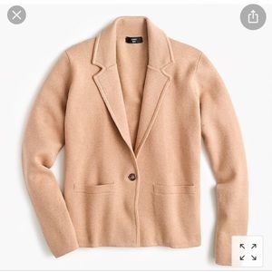 MARGOT CROPPED SWEATER BLAZER